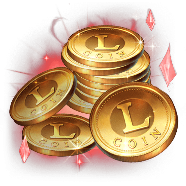 L coin (1000) ( Lilac, Peach, Amethyst)